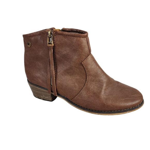 Breckelle’s Dorado Brown Ankle Booties boots - Picture 1 of 5